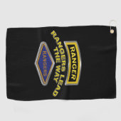 Serviette De Golf 75e régiment de rangers (Horizontal)