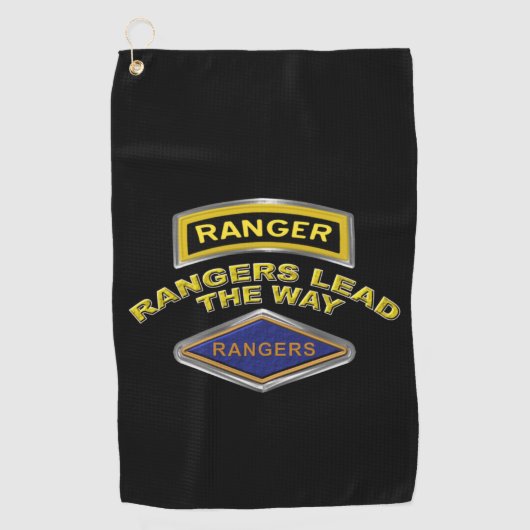 Serviette De Golf 75e régiment de rangers (Devant)