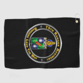 Serviette De Golf 75e régiment de rangers (Horizontal)