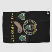 Serviette De Golf 75e régiment de rangers (Horizontal)