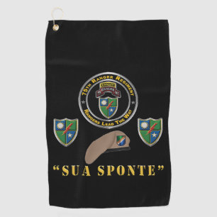 Serviette De Golf 75e régiment de rangers