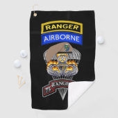 Serviette De Golf 75e régiment de rangers (En situation)