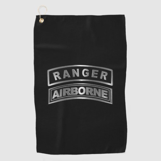 Serviette De Golf 75e régiment de Rangers (Devant)