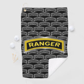 Serviette De Golf 75e Régiment de Rangers Afghanistan Vétéran (En situation)
