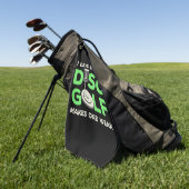 Serviette De Golf 7 jours sans disque (Vert)
