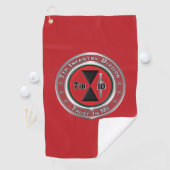 Serviette De Golf 7e division d'infanterie (En situation)