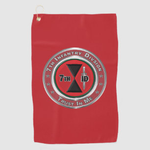 Serviette De Golf 7e division d'infanterie