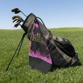 Serviette De Golf 80e anniversaire (Vert)