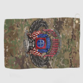 Serviette De Golf 82e Camo aéroporté (Horizontal)