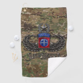 Serviette De Golf 82e Camo Jumpmaster aéroporté (En situation)