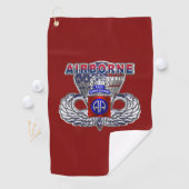Serviette De Golf 82e division aéroportée (En situation)