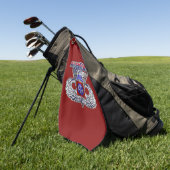 Serviette De Golf 82e division aéroportée (Vert)