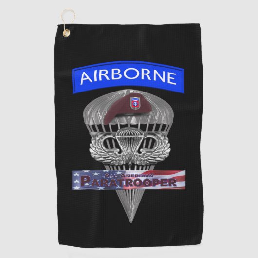 Serviette De Golf 82e division aéroportée (Devant)