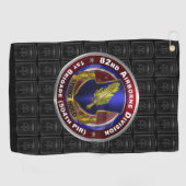 Serviette De Golf 82e division aéroportée 1re brigade 504e PIR (Horizontal)