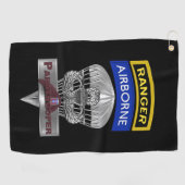 Serviette De Golf 82e division aéroportée Airborne Ranger (Horizontal)