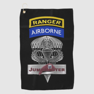 Serviette De Golf 82e division aéroportée Airborne Ranger Jumpmaster