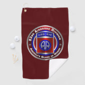 Serviette De Golf 82ème division aéroportée (En situation)