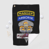 Serviette De Golf 82nd Airborne Division Airborne Ranger (En situation)