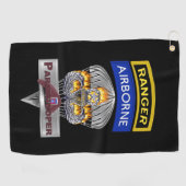 Serviette De Golf 82nd Airborne Division Airborne Ranger (Horizontal)
