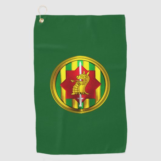 Serviette De Golf 89e brigade de police militaire (Devant)