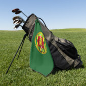 Serviette De Golf 89e brigade de police militaire (Vert)