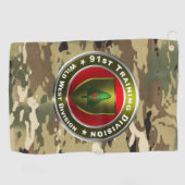 Serviette De Golf 91e division d'infanterie (Horizontal)
