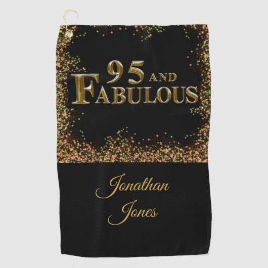 Serviette De Golf 95e anniversaire (Devant)