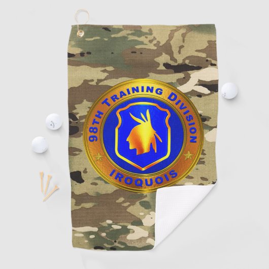 Serviette De Golf 98e Division de la formation (En situation)