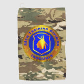 Serviette De Golf 98e Division de la formation (Devant)