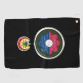 Serviette De Golf 9e division d'infanterie, patchs et insignes Custo (Horizontal)