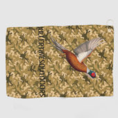 Serviette de golf à camouflage personnalisée (Horizontal)