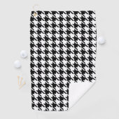 Serviette de golf à carreaux (En situation)
