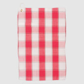 Serviette de golf à carreaux (Devant)
