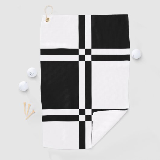Serviette De Golf à damiers (En situation)