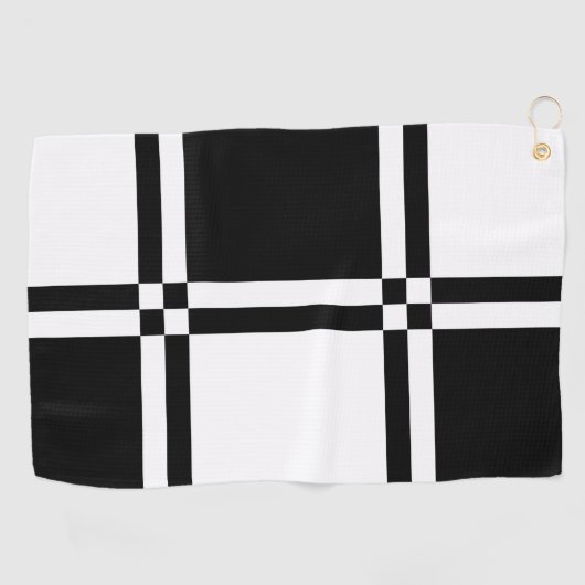 Serviette De Golf à damiers (Horizontal)