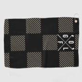 Serviette De Golf à damiers (Horizontal)