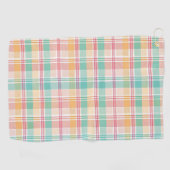 Serviette De Golf À damiers multicouleur (Horizontal)