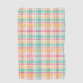 Serviette De Golf À damiers multicouleur (Devant)