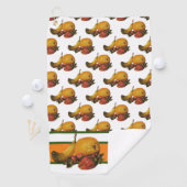 Serviette de golf à fruits (En situation)