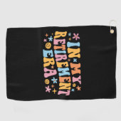 Serviette De Golf A L'Ère De La Retraite I (Horizontal)