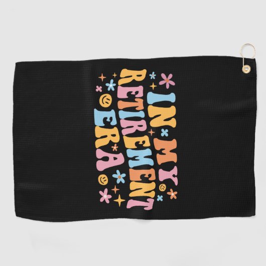 Serviette De Golf A L'Ère De La Retraite I (Horizontal)