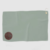 Serviette de golf à logo Droplyt Golf Rustic (Horizontal)