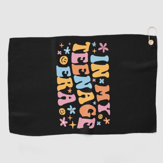 Serviette De Golf À Mon Ère Adolescent I (Horizontal)