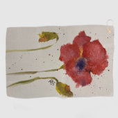 Serviette de golf à pavot à eau (Horizontal)