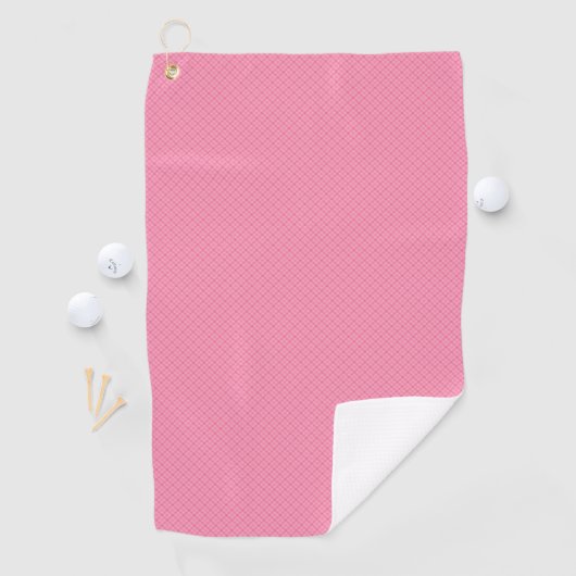 Serviette De Golf A pink towel with a textured pattern  (En situation)