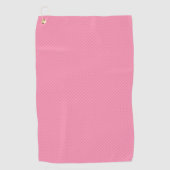 Serviette De Golf A pink towel with a textured pattern  (Devant)