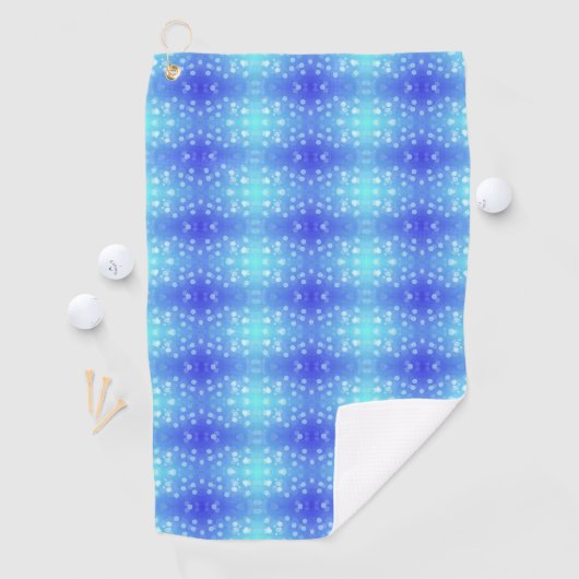 Serviette De Golf A vibrant towel featuring a symmetrical pattern  (En situation)