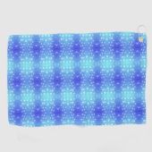 Serviette De Golf A vibrant towel featuring a symmetrical pattern (Horizontal)