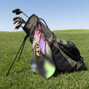 Serviette De Golf Abeille et fleur gtcnm