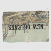 Serviette De Golf ABH la Nouvelle-Orléans (Horizontal)